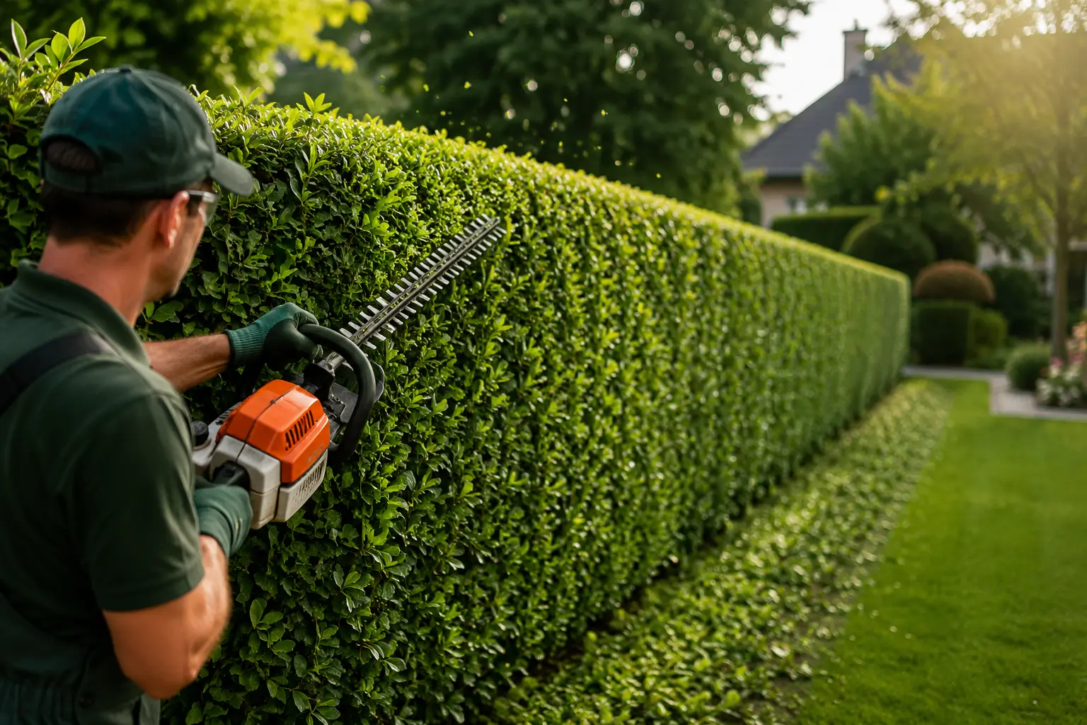 Northern Edge Green Professional Hedge Trimming Ottawa Northern Edge Green professional hedge trimming service maintaining healthy and neatly shaped residential hedges in Ottawa